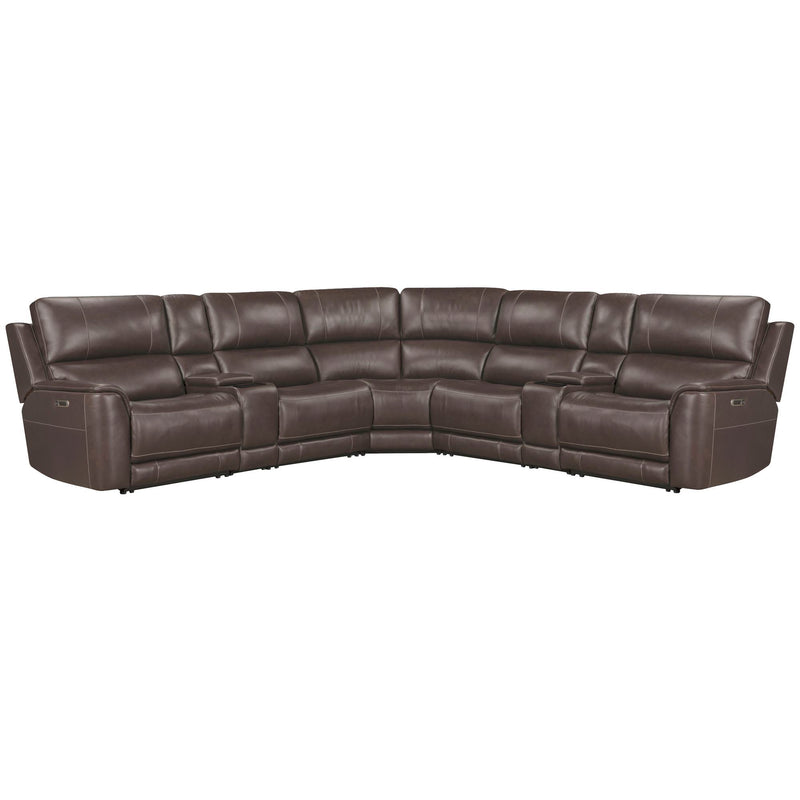 Easton - Power Reclining Sectional With Power Adjustable Headrests - R&R Furniture Gallery (Fountain Valley, CA)