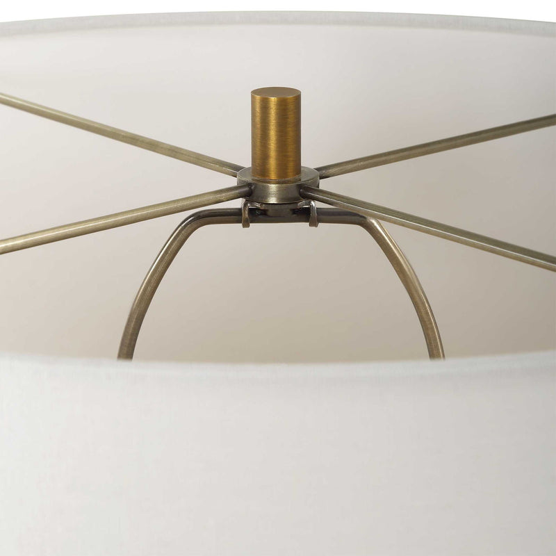 Avola - White Marble Table Lamp