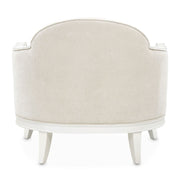 La Marisia - Chenille Matching Chair - Tranquil / Creamy Pearl - R&R Furniture Gallery (Fountain Valley, CA)