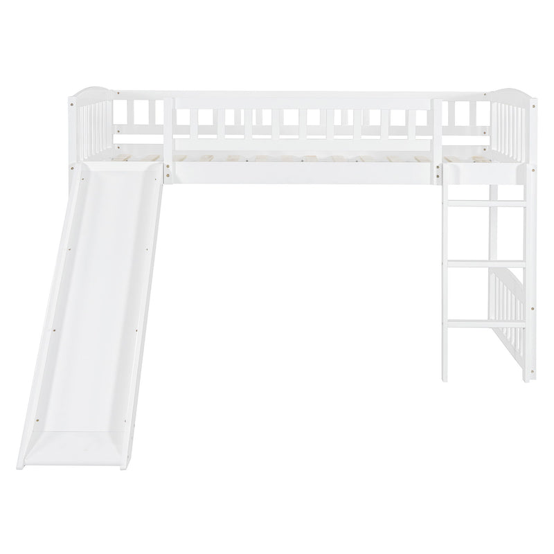Loft Bed With Slide And Ladder - R&R Furniture Gallery (Fountain Valley, CA)