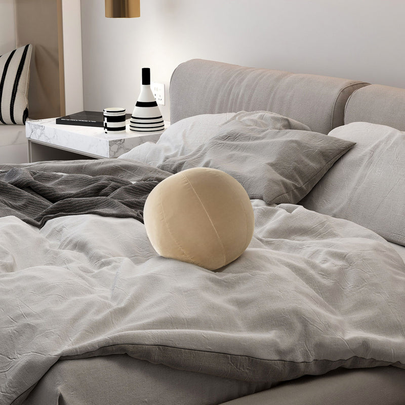 Luna - Round Sphere Accent Ball Throw Pillow - R&R Furniture Gallery (Fountain Valley, CA)