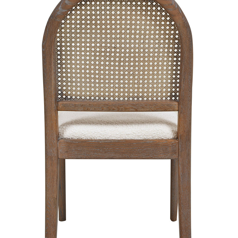 Panama - Curved Cane Side Dining Chair (Set of 2) - R&R Furniture Gallery (Fountain Valley, CA)