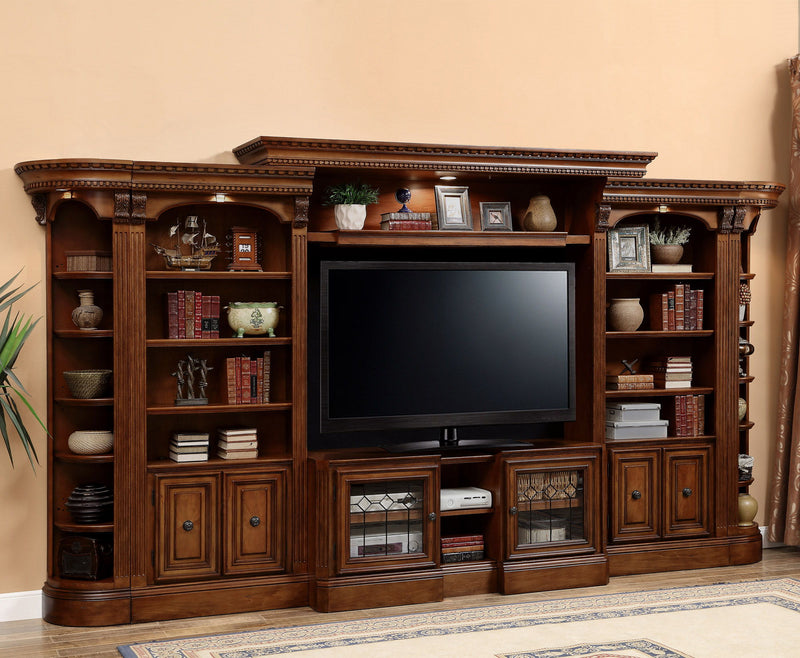 Huntington - Expandable Console - Antique Vintage Pecan
