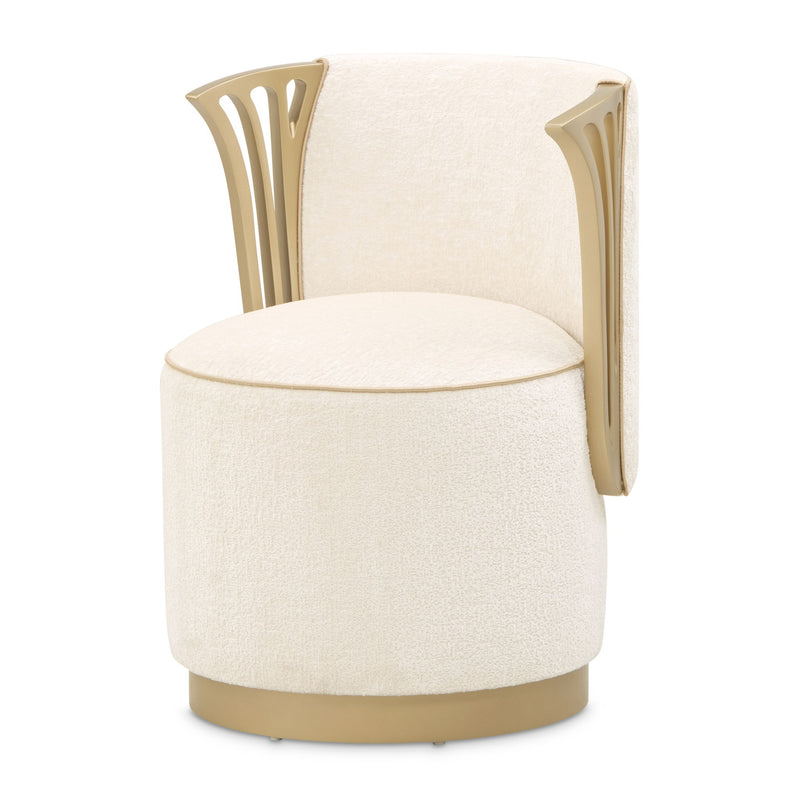 La Terrazza - Vanity Chair - Creamy Pearl - R&R Furniture Gallery (Fountain Valley, CA)