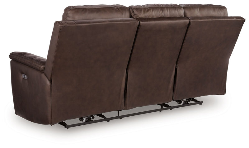 Bleckley - Power Reclining Sofa With Adjustable Headrest - R&R Furniture Gallery (Fountain Valley, CA)