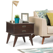 Draper - Handcrafted Mid Century End Table - R&R Furniture Gallery (Fountain Valley, CA)