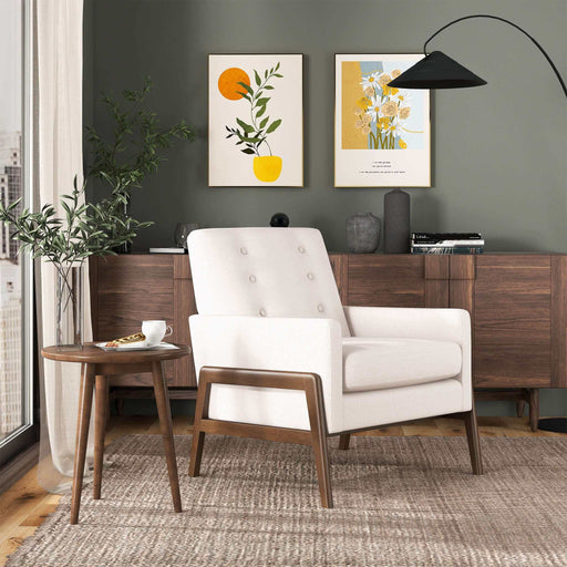 Cole - Solid Wood Lounge Chair - R&R Furniture Gallery (Fountain Valley, CA)