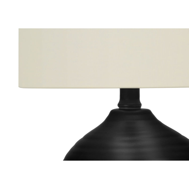 Lighting, Table Lamp, Ceramic, Transitional - Black - R&R Furniture Gallery (Fountain Valley, CA)