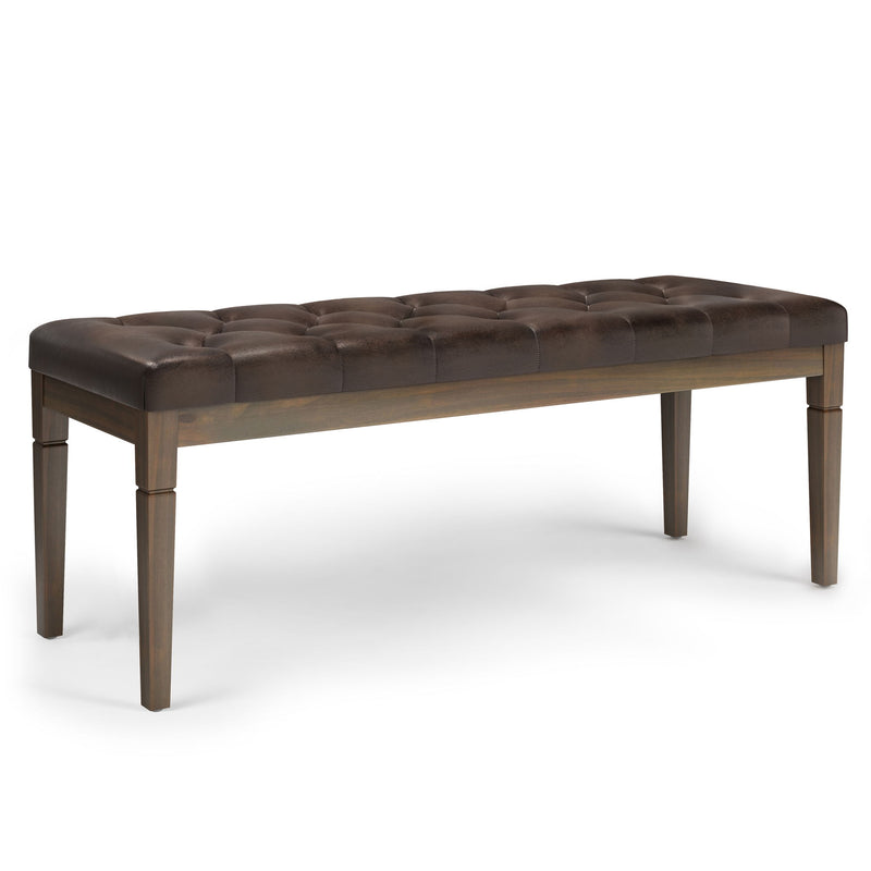 Waverly - Upholstered Tufted Ottoman Bench - R&R Furniture Gallery (Fountain Valley, CA)