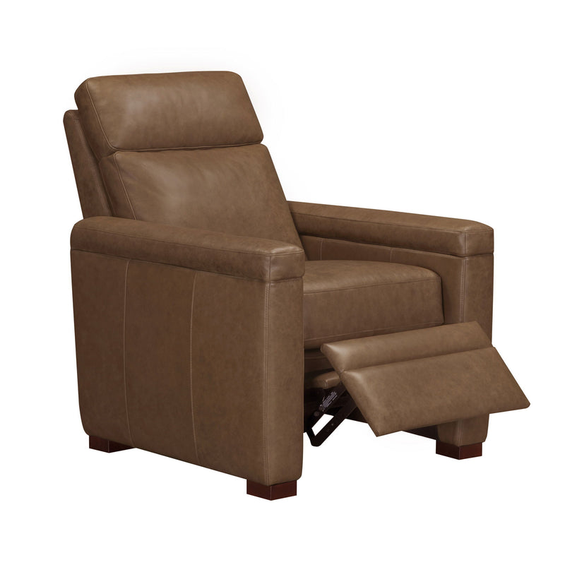 Garrison - Manual Pushback Recliner - Renaissance Tobacco - R&R Furniture Gallery (Fountain Valley, CA)