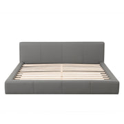 Stylish Upholstered Bed With Birch Wood Frame - R&R Furniture Gallery (Fountain Valley, CA)