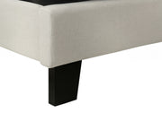 Queen Size Bed, Upholstered, Transitional - Beige - R&R Furniture Gallery (Fountain Valley, CA)