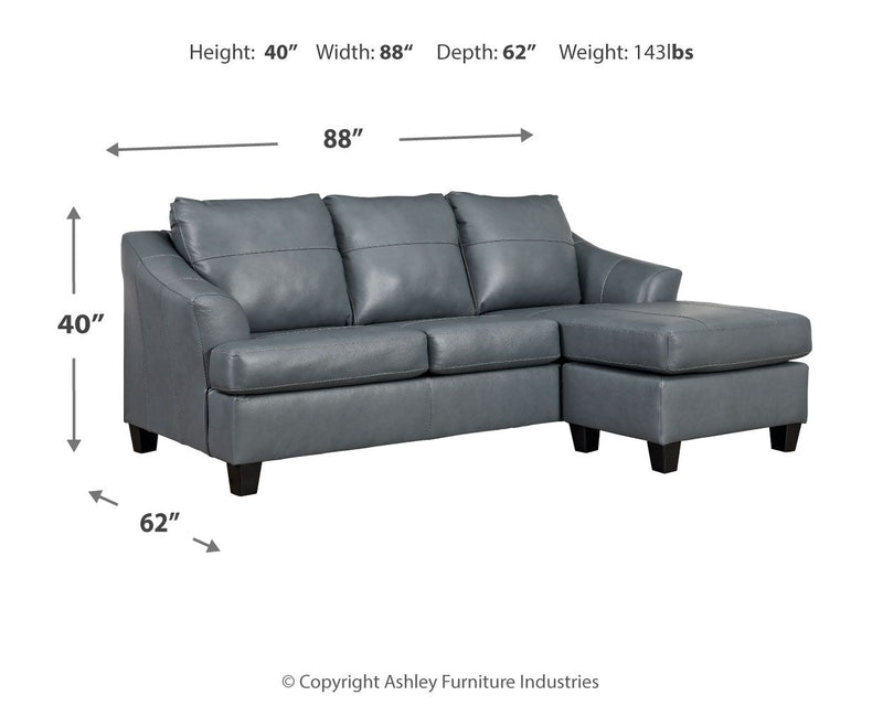 Genoa - Sofa Chaise - R&R Furniture Gallery (Fountain Valley, CA)