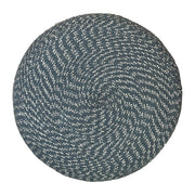 Bayley - Versatile Round Braided Pouf - R&R Furniture Gallery (Fountain Valley, CA)