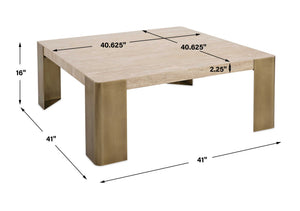Caress - Coffee Table - Gold