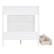 Bunk Bed With 2 Drawers And Multi Layer Cabinet - R&R Furniture Gallery (Fountain Valley, CA)