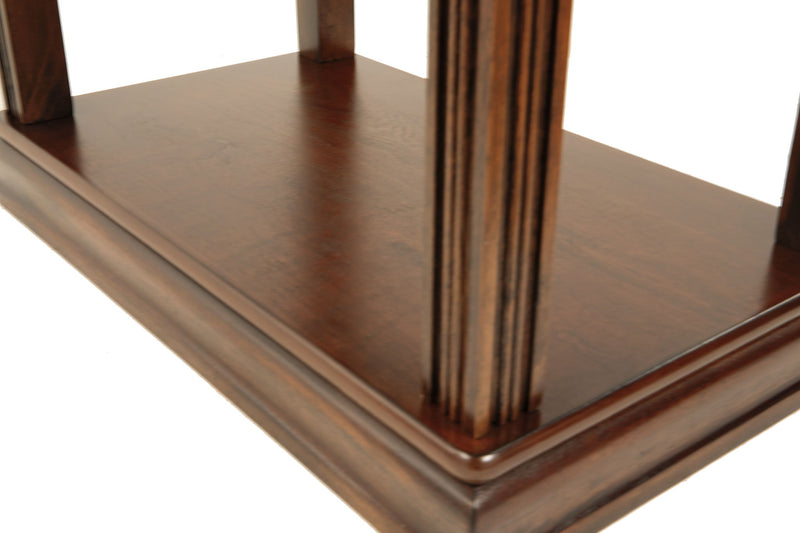 Breegin - Chair Side End Table - Removable Tray - Brown - R&R Furniture Gallery (Fountain Valley, CA)