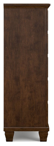 Danabrin - Five Drawer Chest - Brown - R&R Furniture Gallery (Fountain Valley, CA)