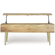 Jager - Lift Top Coffee Table Handcrafted - R&R Furniture Gallery (Fountain Valley, CA)