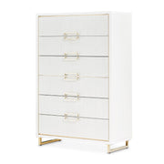 Palm Gate - 6-Drawer Chest - Cloud White - R&R Furniture Gallery (Fountain Valley, CA)