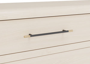Wallen 5 Drawer Chest- Wht Snd - R&R Furniture Gallery (Fountain Valley, CA)