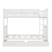 Bunk Bed With Ladders And 2 Storage Drawers - R&R Furniture Gallery (Fountain Valley, CA)