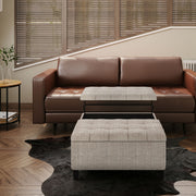 Harrison - Upholstered Coffee Table Storage Ottoman - R&R Furniture Gallery (Fountain Valley, CA)