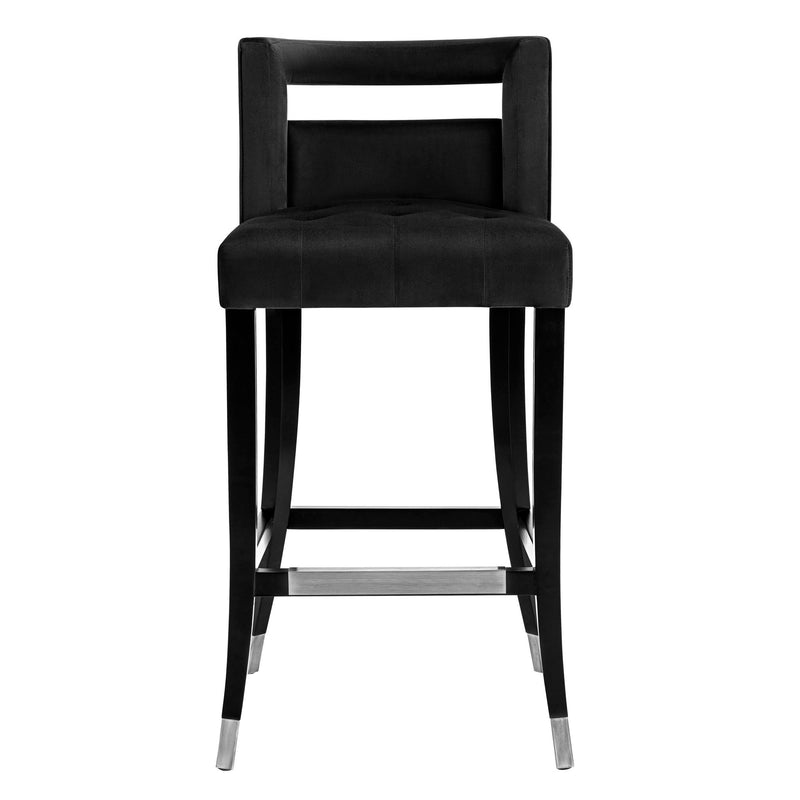 Hart - Velvet Stool - R&R Furniture Gallery (Fountain Valley, CA)