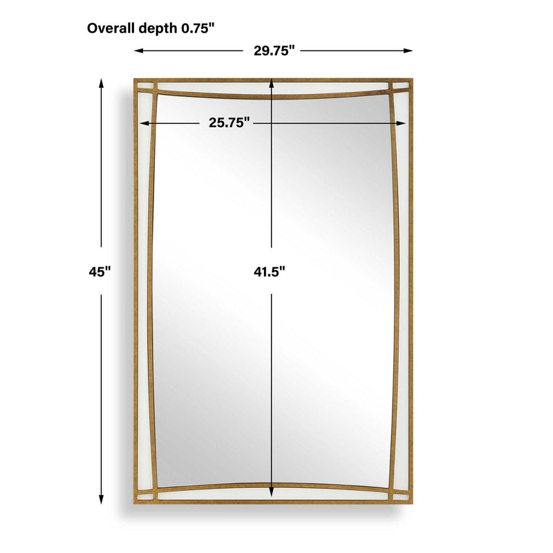 Florence - Mirror - Antique Gold