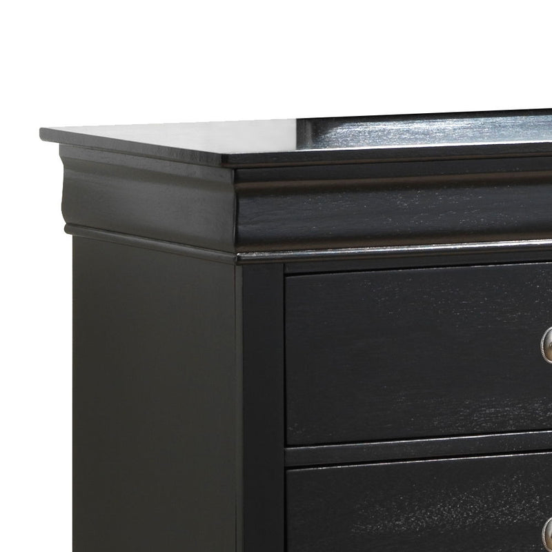 Elegant traditional storage dresser by Glory Furniture with multiple drawers and classic wood finish for bedroom organization.
