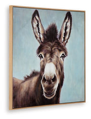 Landerton - Wall Art - Brown / Blue / White - R&R Furniture Gallery (Fountain Valley, CA)