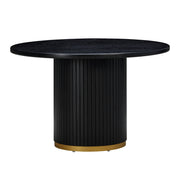 Chelsea - Ash Wood Round Dining Table - R&R Furniture Gallery (Fountain Valley, CA)