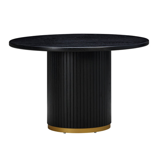 Chelsea - Ash Wood Round Dining Table - R&R Furniture Gallery (Fountain Valley, CA)