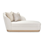 La Rachelle - Chaise - Icicle / Champagne - R&R Furniture Gallery (Fountain Valley, CA)