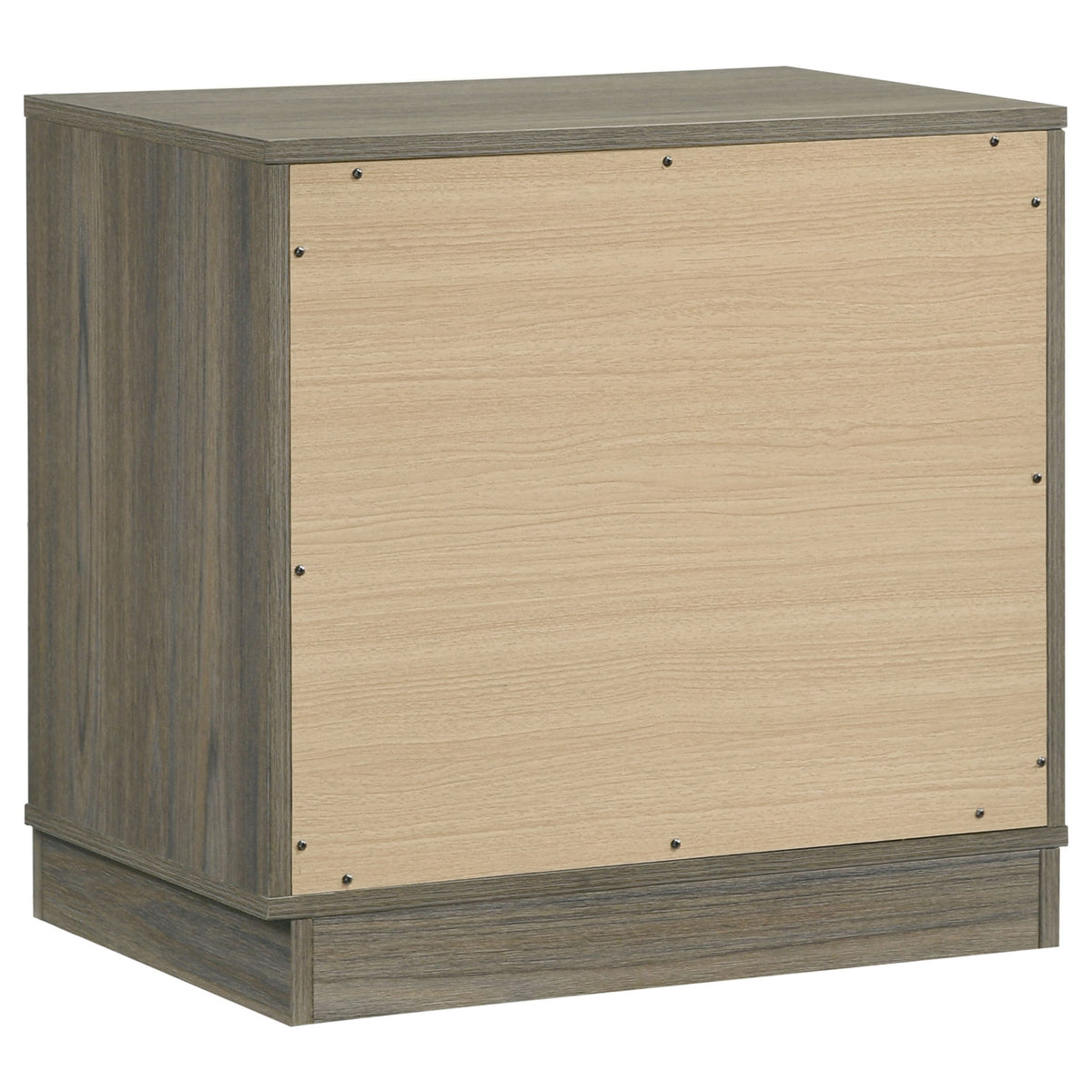 Edmondson - 2 Drawer Nightstand - Gray