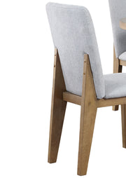 Delphine - 19" Dining Chair (Set of 2) - Gray - R&R Furniture Gallery (Fountain Valley, CA)
