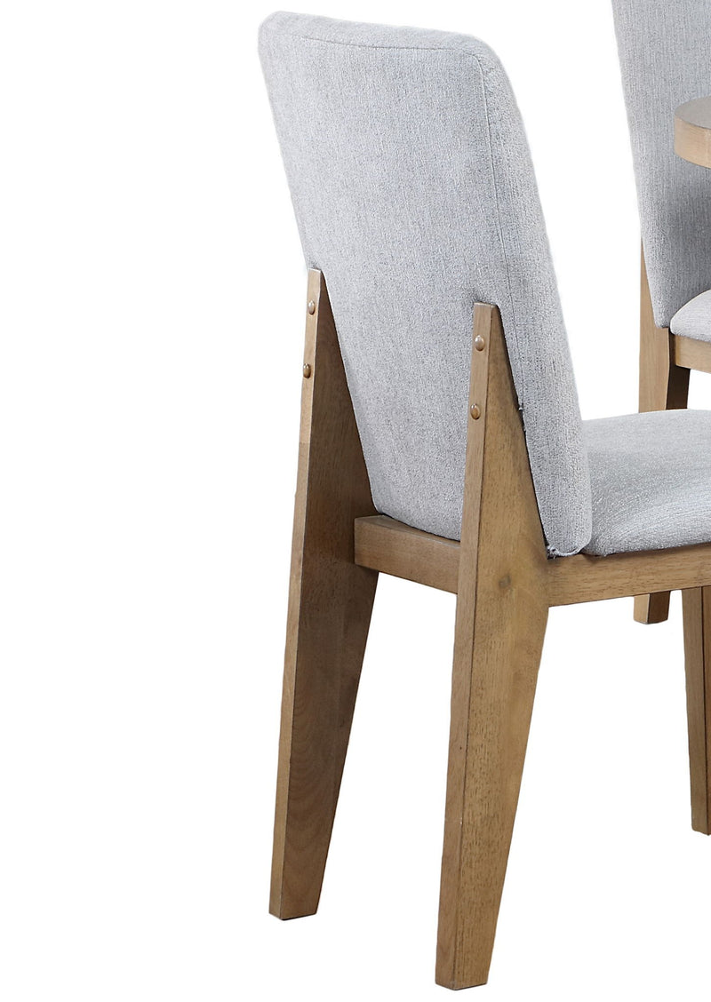 Delphine - 19" Dining Chair (Set of 2) - Gray - R&R Furniture Gallery (Fountain Valley, CA)