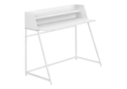 Computer Desk For Home Office, Laptop, Storage Shelves, Marble Look Contemporary & Modern - R&R Furniture Gallery (Fountain Valley, CA)
