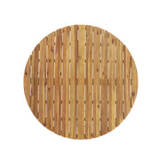 Outdoor Dining Table - Teak / Black - R&R Furniture Gallery (Fountain Valley, CA)