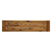 Noble House Cloud outdoor bench with acacia wood frame and slat panel design, perfect for garden or patio seating.