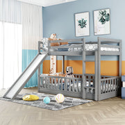 Functional Bunk Bed & Convertible Ladder And Slide - R&R Furniture Gallery (Fountain Valley, CA)