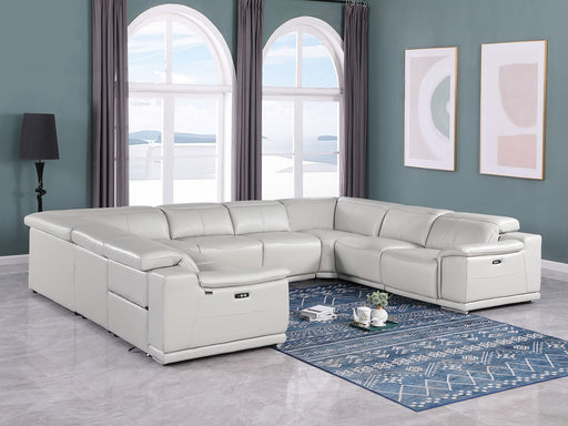 9762 - 8-Piece U-Shaped Sectional Sofa With 4 Power Recliners - R&R Furniture Gallery (Fountain Valley, CA)
