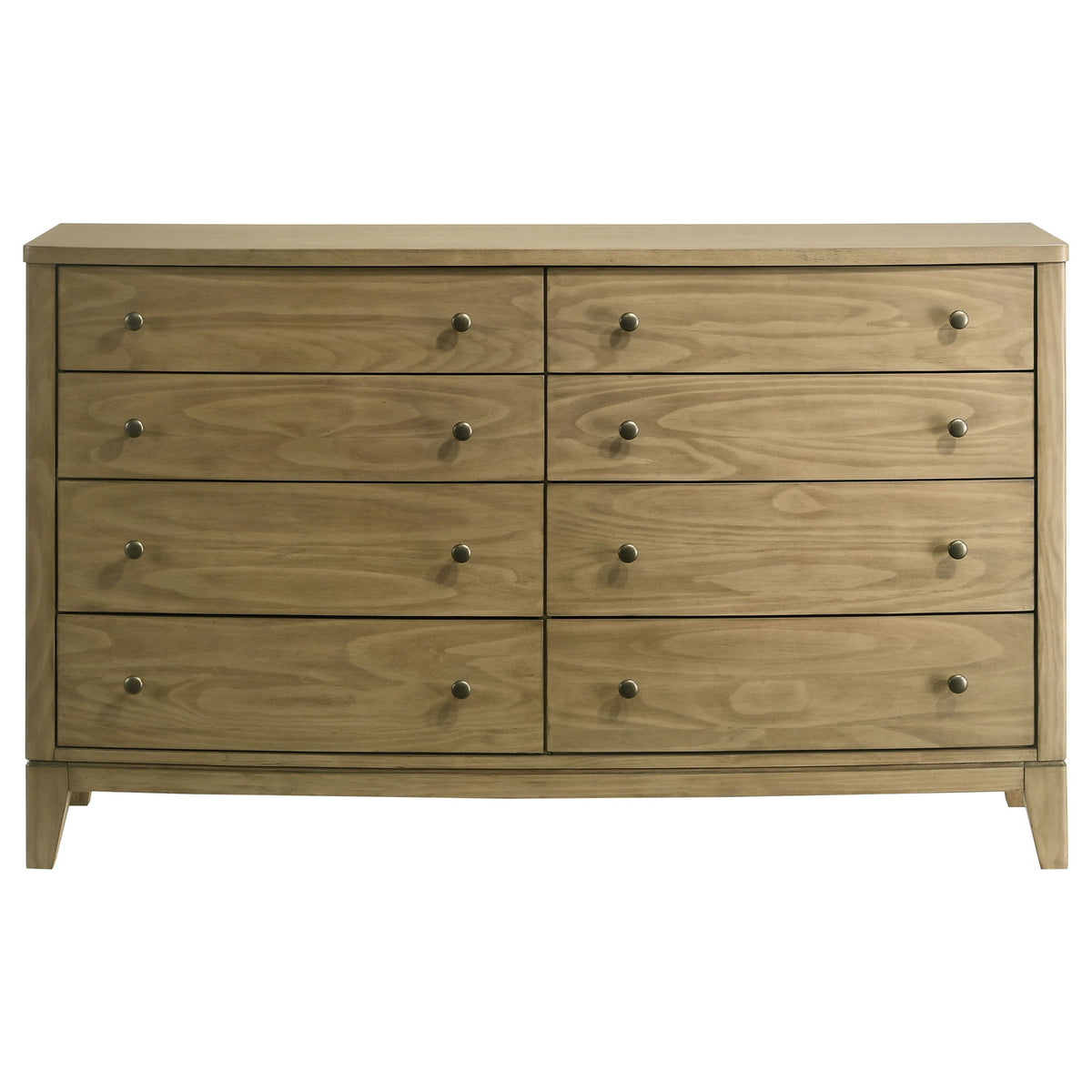 Menlo - 8 Drawer Dresser Cabinet - Natural