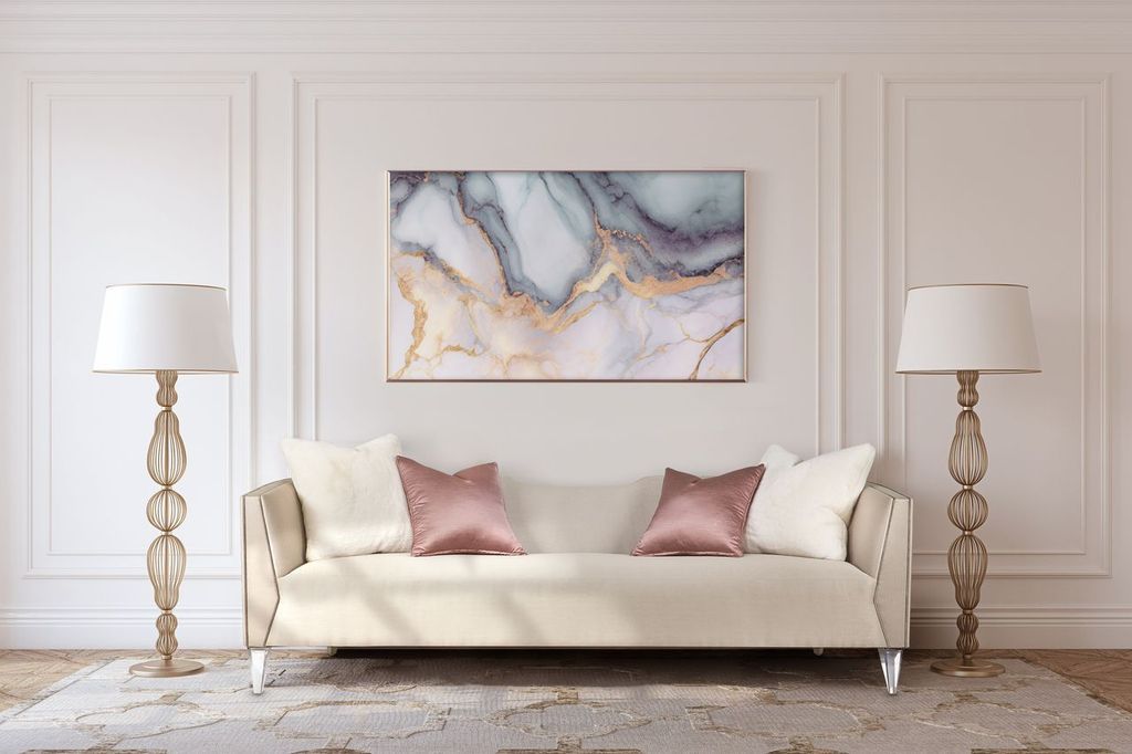 Linea - Sofa - Metallic / Silver Mist