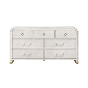 Malco - Dresser With Gold Detailing - Oak - R&R Furniture Gallery (Fountain Valley, CA)