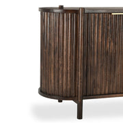 Redford - 2 Door 3 Drawer Buffet - Bark Brown - R&R Furniture Gallery (Fountain Valley, CA)