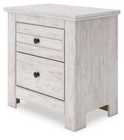 Makidern - Two Drawer Night Stand - R&R Furniture Gallery (Fountain Valley, CA)