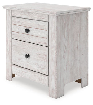 Makidern - Two Drawer Night Stand - R&R Furniture Gallery (Fountain Valley, CA)