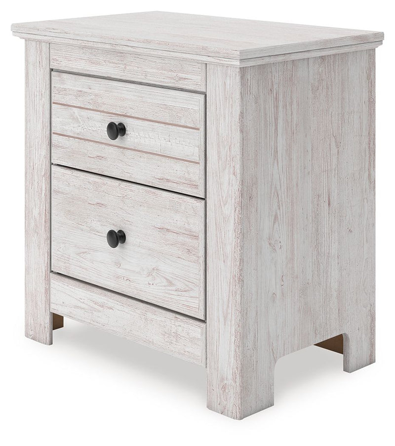 Makidern - Two Drawer Night Stand - R&R Furniture Gallery (Fountain Valley, CA)