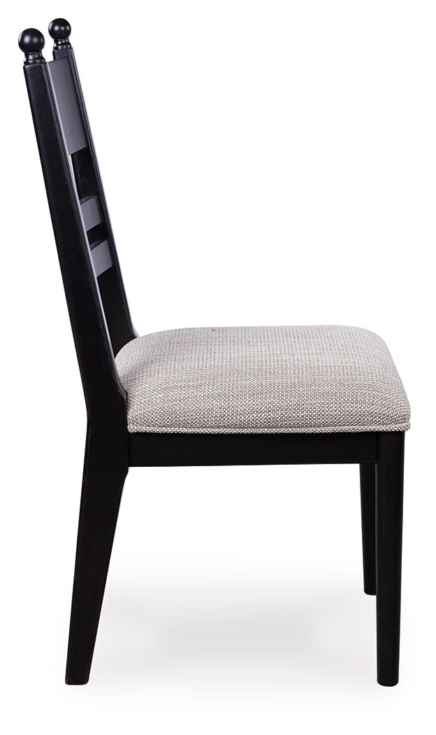 Greddinton - Dining Upholstered Side Chair (Set of 2) - R&R Furniture Gallery (Fountain Valley, CA)